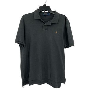 Polo Ralph Lauren Mens‎ Gray Short Sleeve Polo Shirt